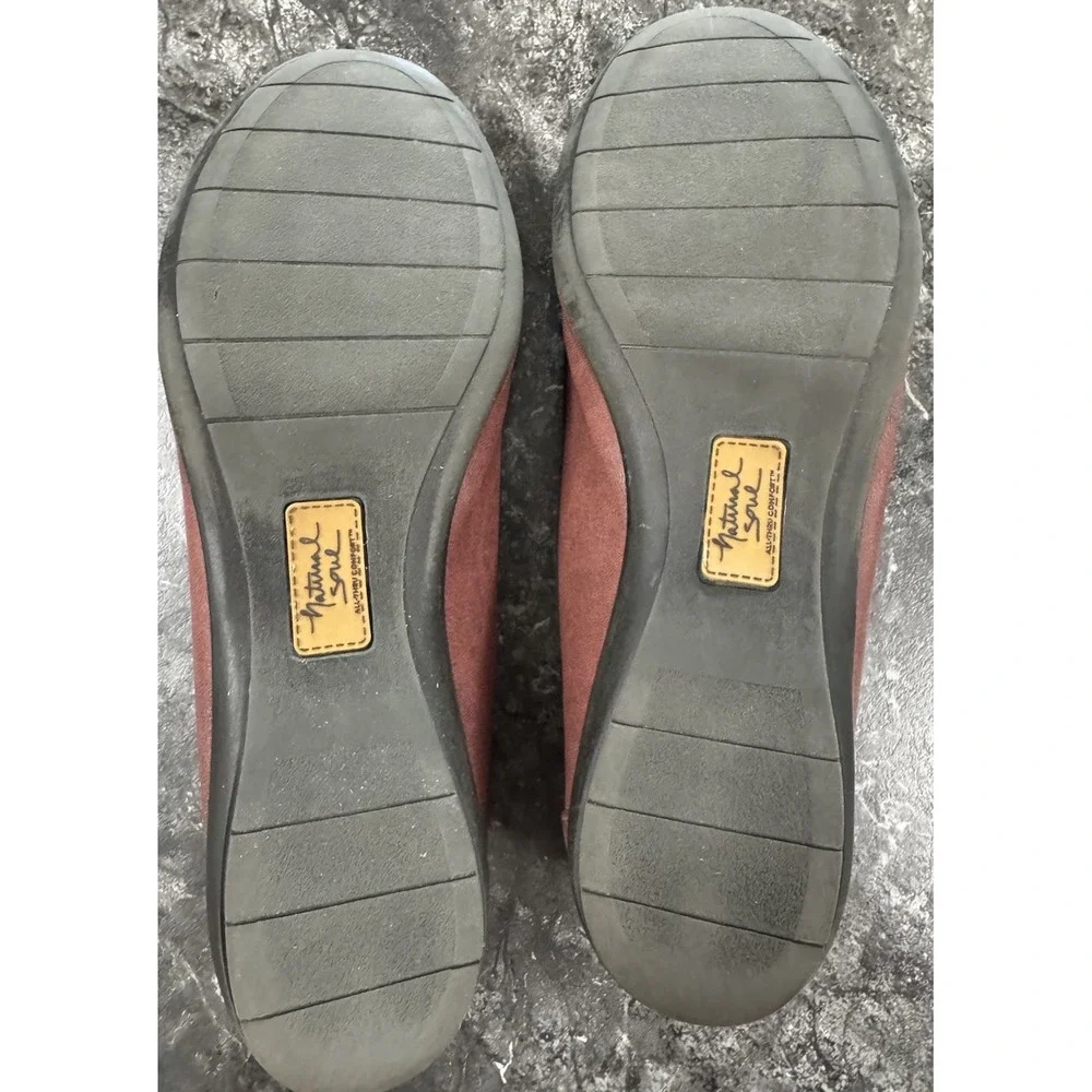 Natural Soul by Naturalizer Womens‎ Gracee All-Thru Comfort loafers Brown Sz 11M